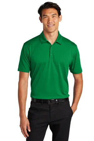 Port Authority Mens Staff Performance Moisture Wicking Short Sleeve Polo Shirt - Spring Green  Premium quality Clothing Port-Authority