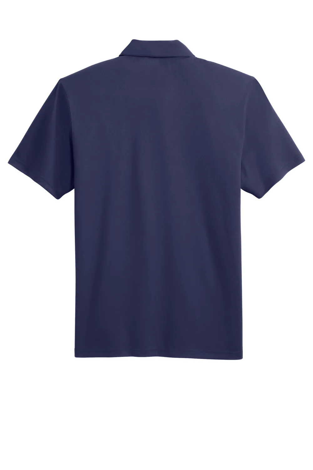 Port Authority Mens Staff Performance Moisture Wicking Short Sleeve Polo Shirt - True Navy Blue  Premium quality Clothing Port-Authority