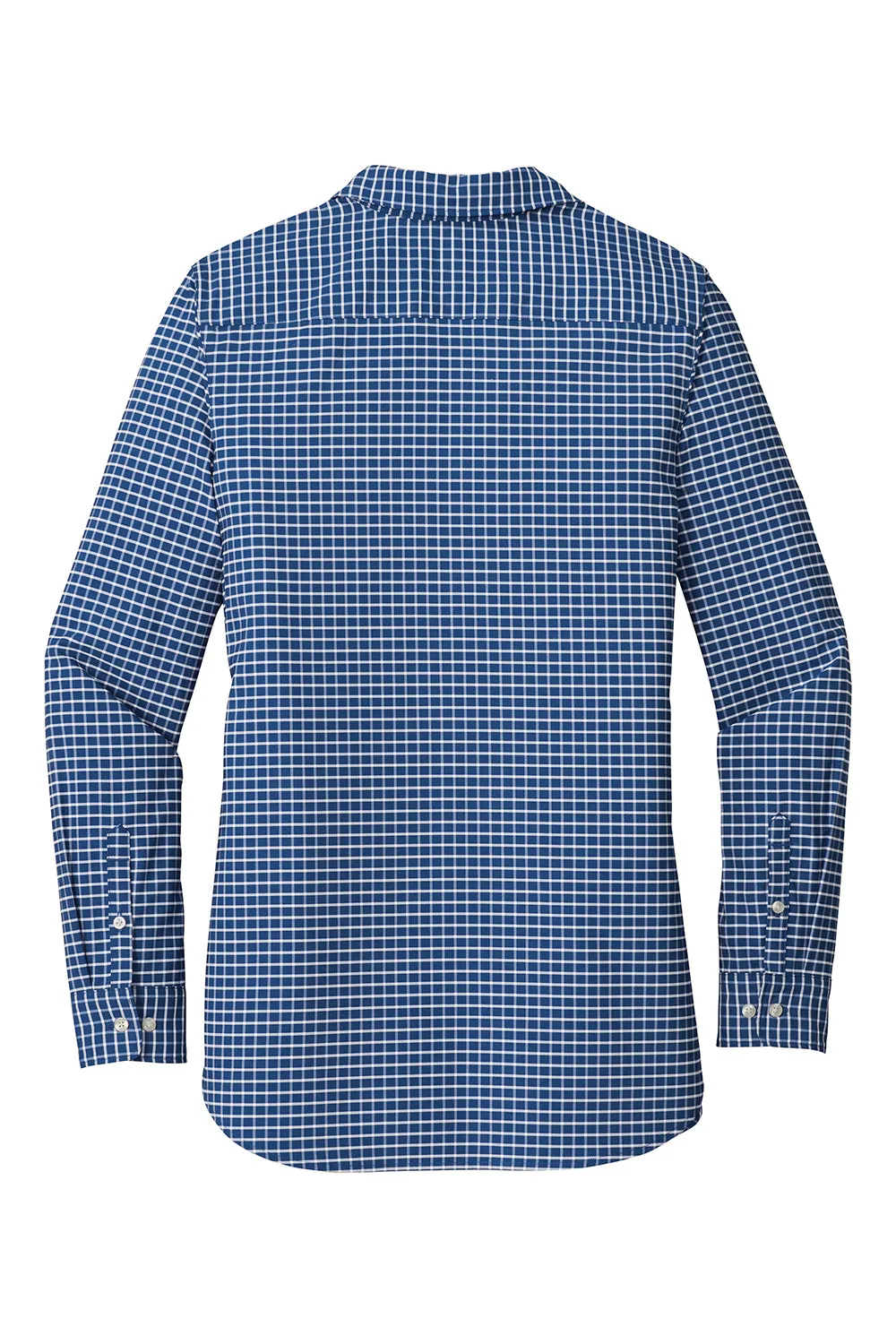 Port Authority Womens City Moisture Wicking Long Sleeve Polo Shirt - True Blue/White  Premium quality Clothing Port-Authority