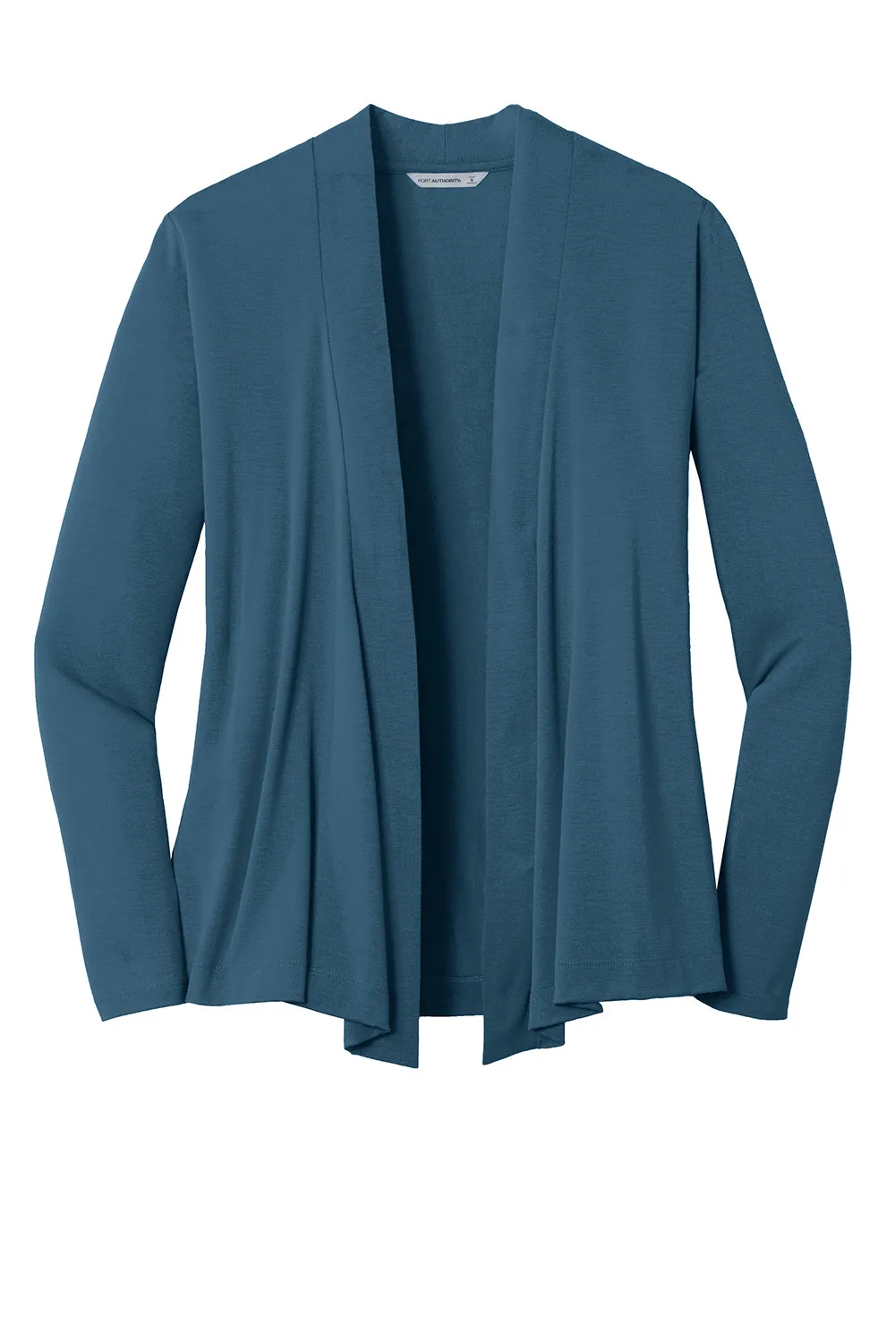 Port Authority Womens Concept Long Sleeve Cardigan Sweater - Dusty Blue  Premium quality Clothing Port-Authority