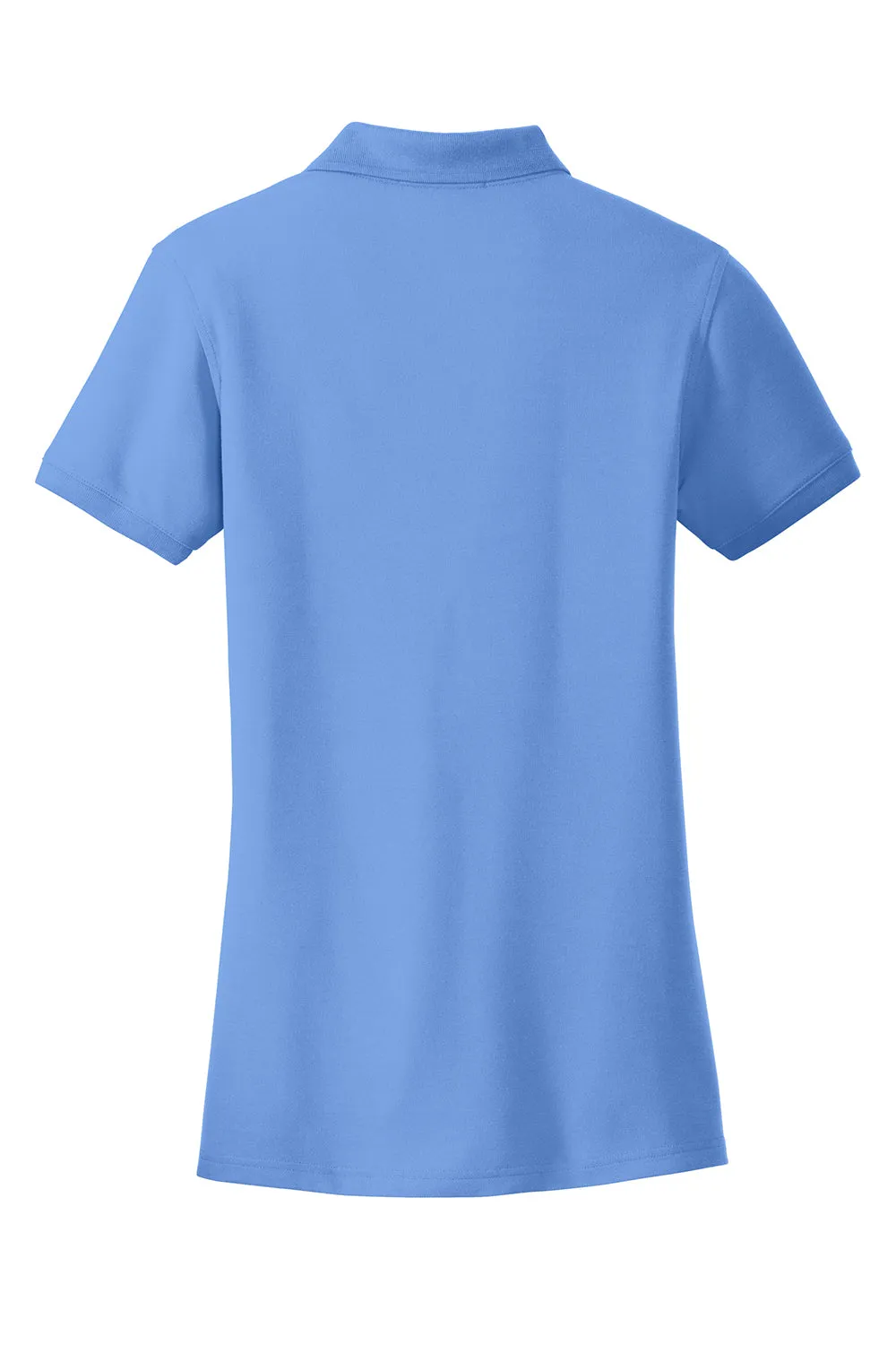 Port Authority Womens Core Classic Short Sleeve Polo Shirt - Carolina Blue  Premium quality Clothing Port-Authority