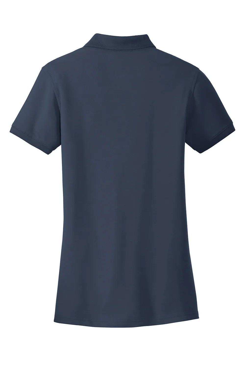 Port Authority Womens Core Classic Short Sleeve Polo Shirt - River Navy Blue  Premium quality Clothing Port-Authority
