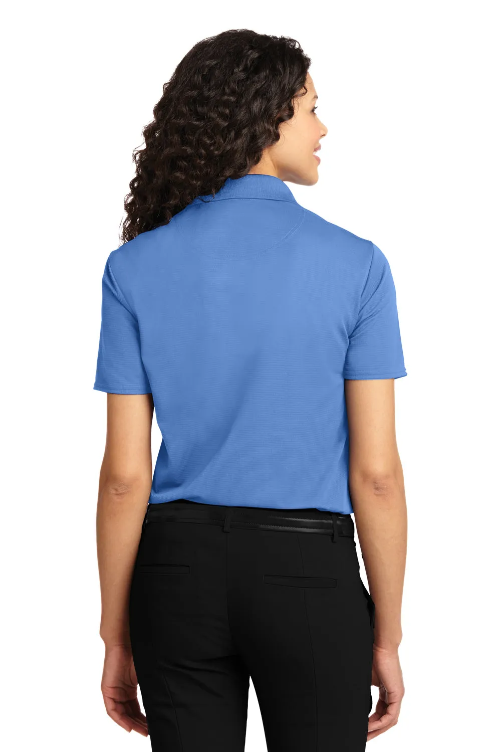 Port Authority Womens Dry Zone Moisture Wicking Short Sleeve Polo Shirt - Blue Lake - Closeout  Premium quality Clothing Port-Authority