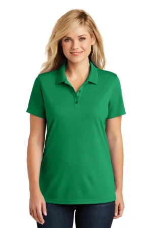 Port Authority Womens Dry Zone Moisture Wicking Short Sleeve Polo Shirt - Bright Kelly Green  Premium quality Clothing Port-Authority
