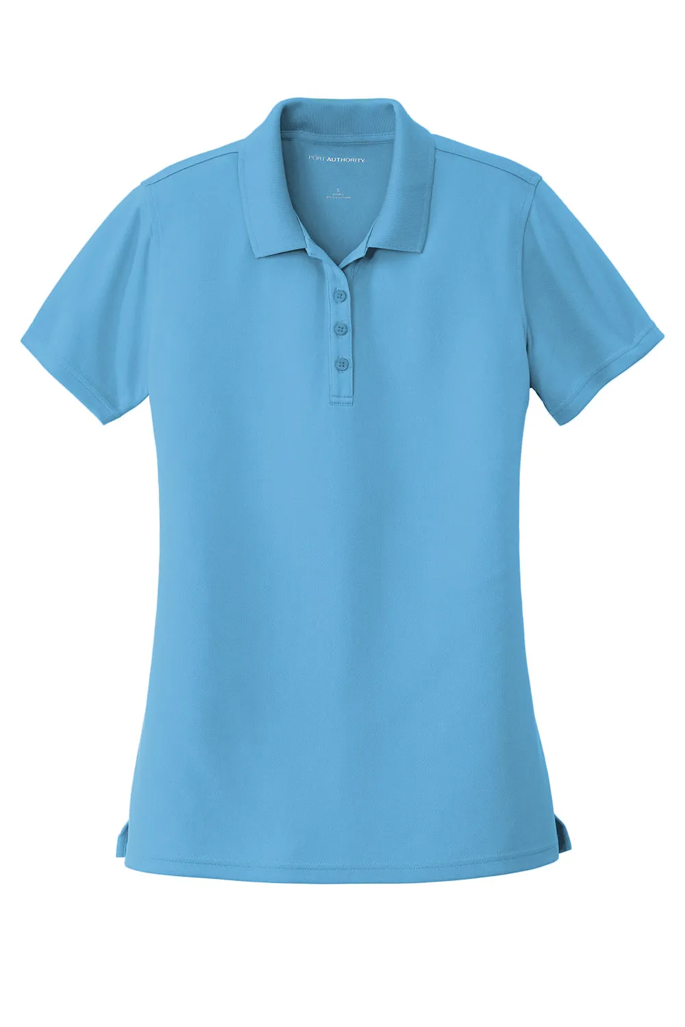 Port Authority Womens Dry Zone Moisture Wicking Short Sleeve Polo Shirt - Carolina Blue  Premium quality Clothing Port-Authority