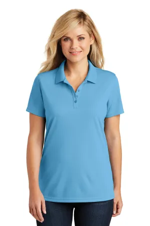 Port Authority Womens Dry Zone Moisture Wicking Short Sleeve Polo Shirt - Carolina Blue  Premium quality Clothing Port-Authority