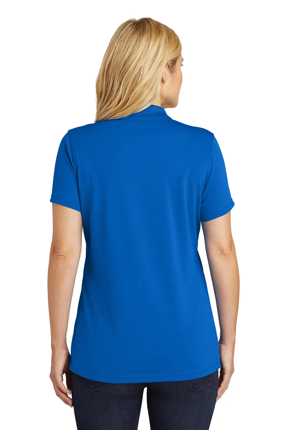 Port Authority Womens Dry Zone Moisture Wicking Short Sleeve Polo Shirt - True Royal Blue  Premium quality Clothing Port-Authority