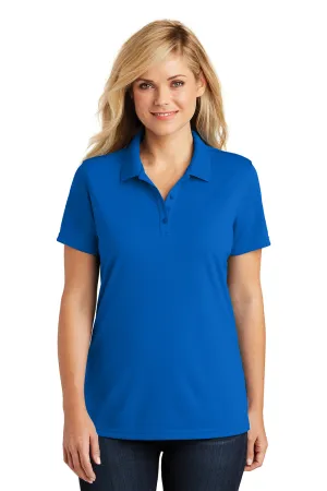 Port Authority Womens Dry Zone Moisture Wicking Short Sleeve Polo Shirt - True Royal Blue  Premium quality Clothing Port-Authority