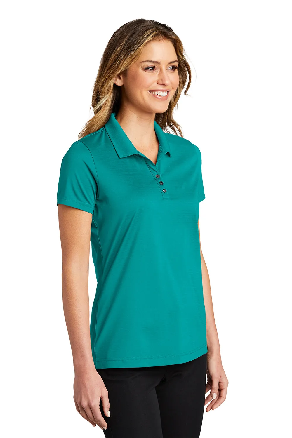 Port Authority Womens Eclipse Moisture Wicking Short Sleeve Polo Shirt - Tropic Blue  Premium quality Clothing Port-Authority