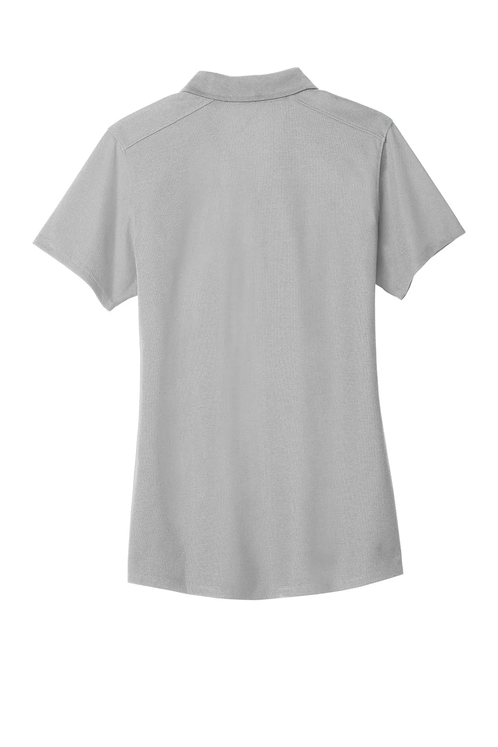 Port Authority Womens EZPerformance Moisture Wicking Short Sleeve Polo Shirt - Gusty Grey - Closeout  Premium quality Clothing Port-Authority