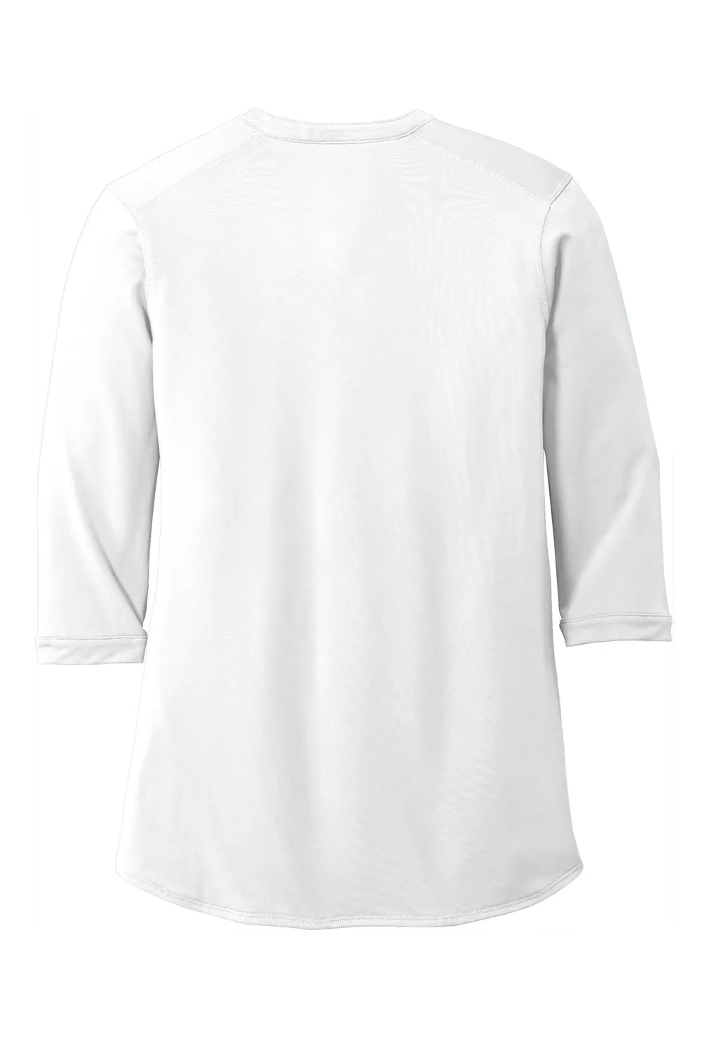Port Authority Womens Moisture Wicking 3/4 Sleeve Polo Shirt - White - Closeout  Premium quality Clothing Port-Authority