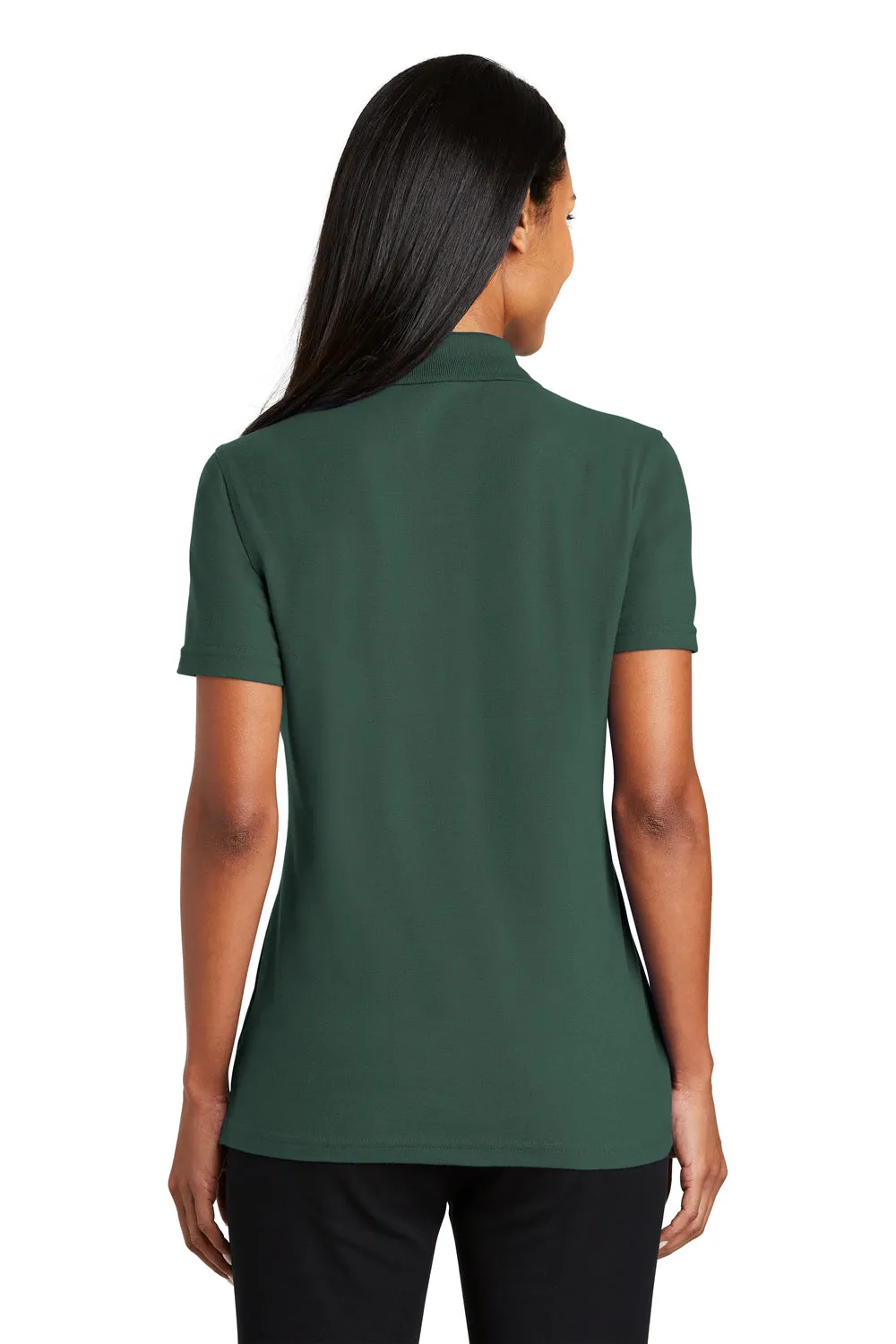 Port Authority Womens Moisture Wicking Short Sleeve Polo Shirt - Dark Green  Premium quality Clothing Port-Authority