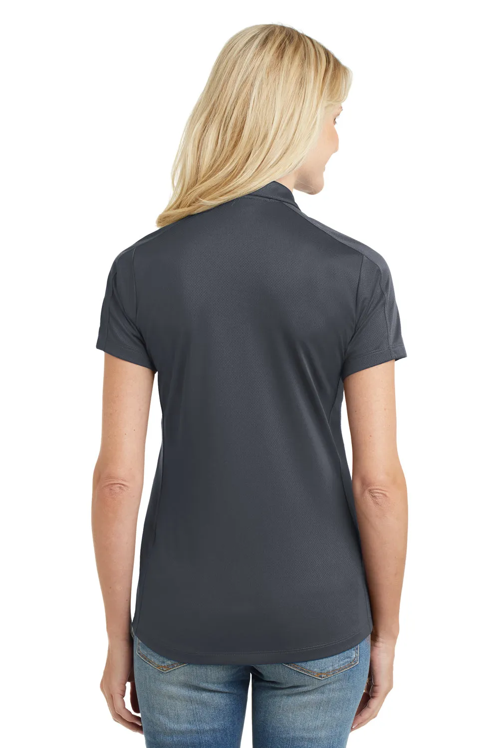 Port Authority Womens Moisture Wicking Short Sleeve Polo Shirt - Graphite Grey  Premium quality Clothing Port-Authority