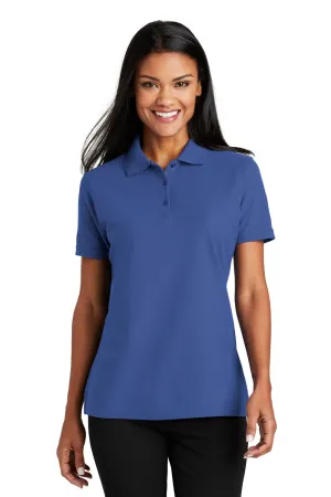Port Authority Womens Moisture Wicking Short Sleeve Polo Shirt - Royal Blue  Premium quality Clothing Port-Authority