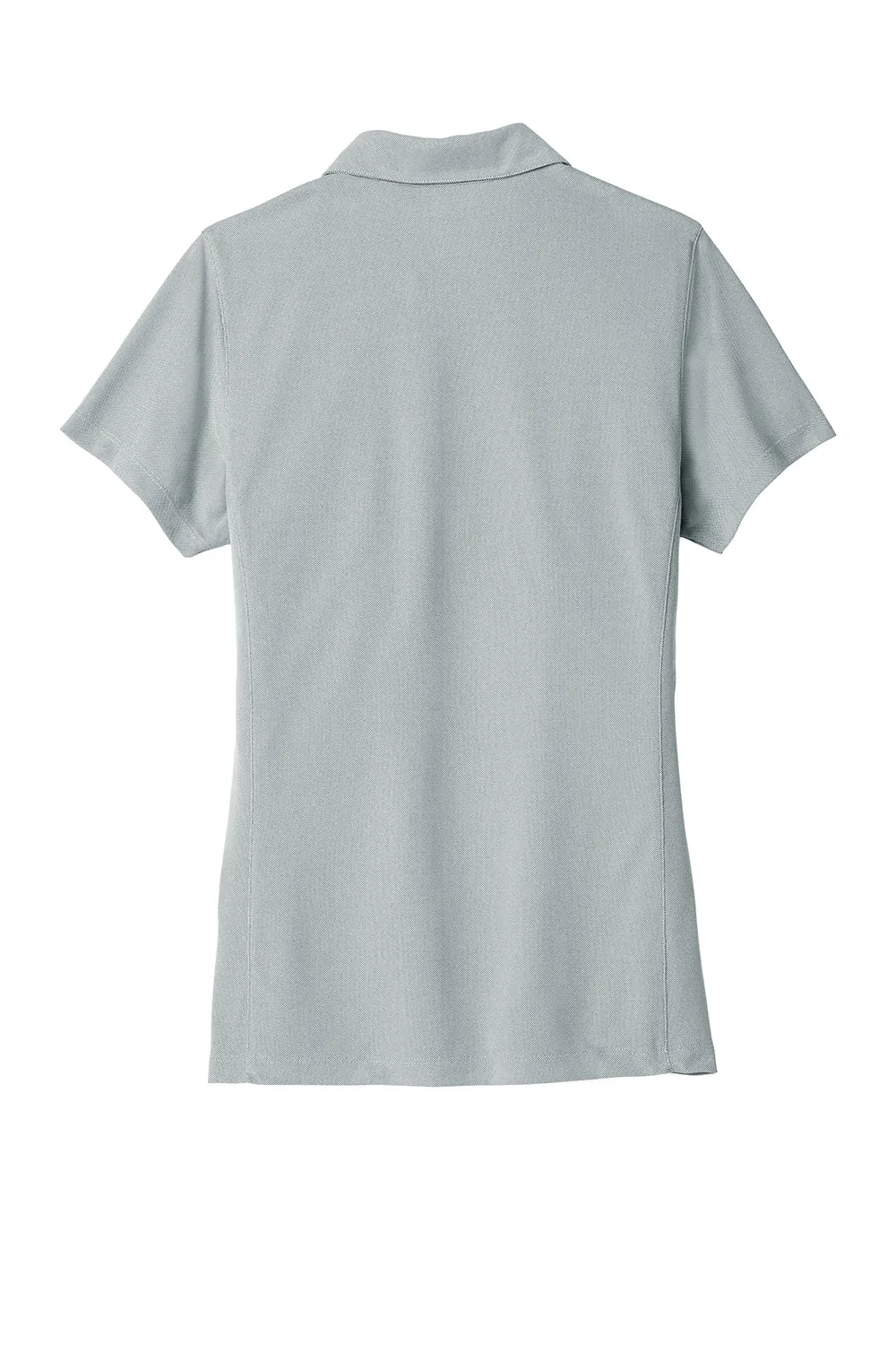 Port Authority Womens Oxford Moisture Wicking Short Sleeve Polo Shirt - Gusty Grey  Premium quality Clothing Port-Authority