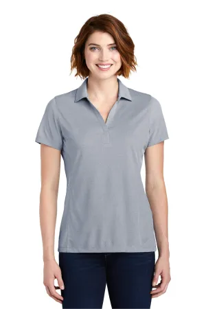 Port Authority Womens Oxford Moisture Wicking Short Sleeve Polo Shirt - True Navy Blue - Closeout  Premium quality Clothing Port-Authority