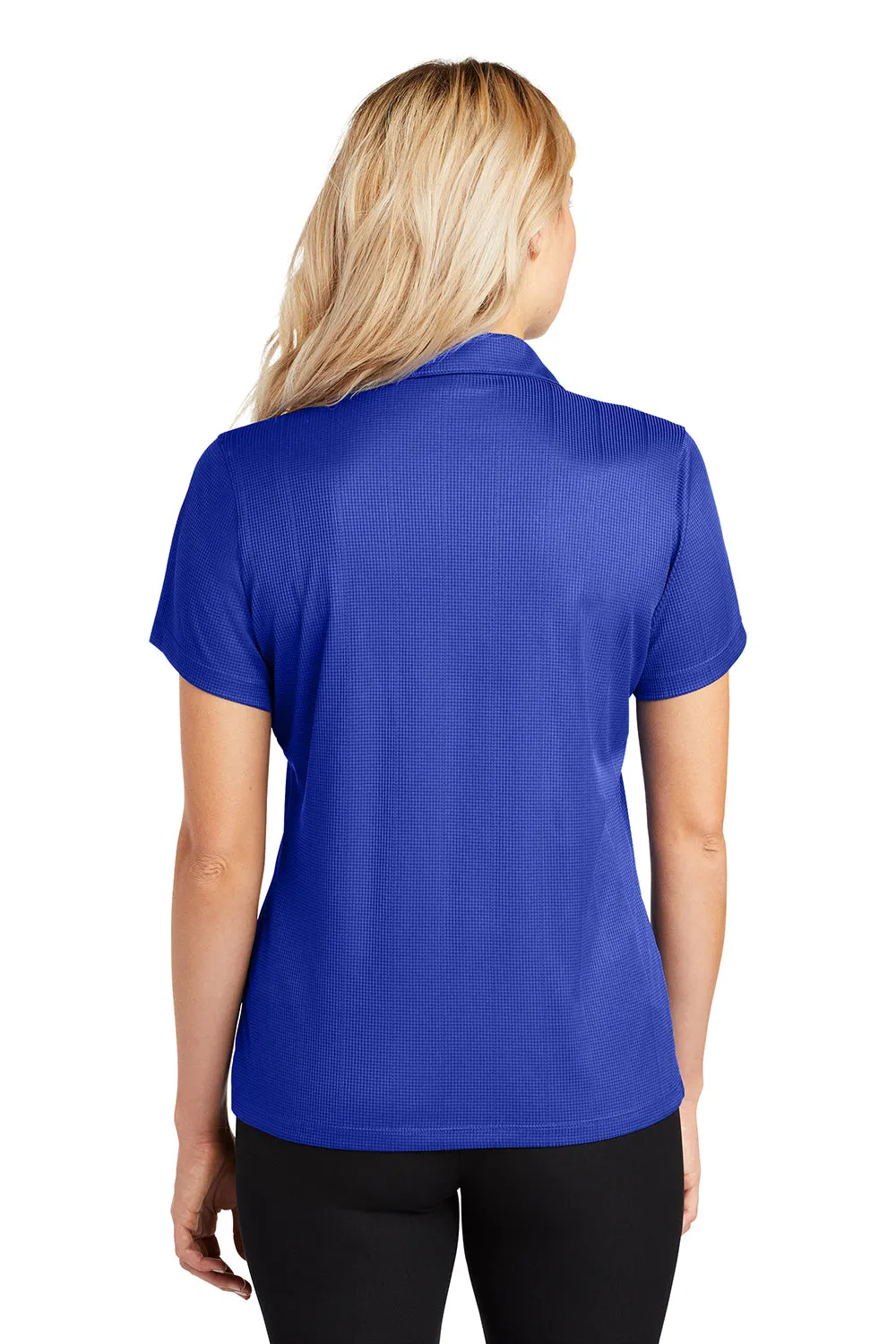 Port Authority Womens Performance Moisture Wicking Short Sleeve Polo Shirt - Hyper Blue  Premium quality Clothing Port-Authority
