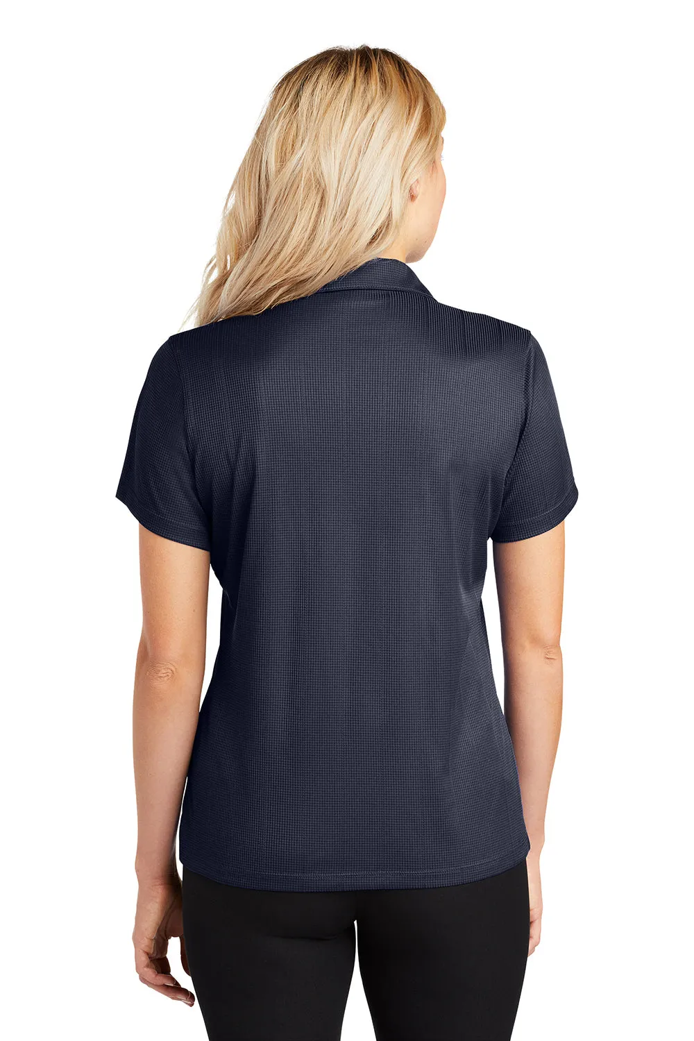 Port Authority Womens Performance Moisture Wicking Short Sleeve Polo Shirt - True Navy Blue  Premium quality Clothing Port-Authority