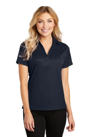 Port Authority Womens Performance Moisture Wicking Short Sleeve Polo Shirt - True Navy Blue  Premium quality Clothing Port-Authority