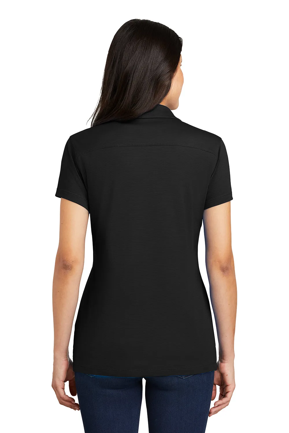 Port Authority Womens Rapid Dry Moisture Wicking Short Sleeve Polo Shirt - Black  Premium quality Clothing Port-Authority