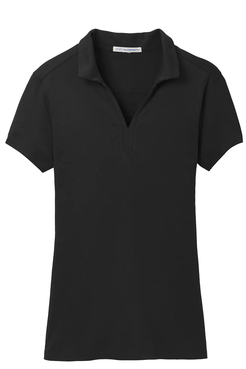 Port Authority Womens Rapid Dry Moisture Wicking Short Sleeve Polo Shirt - Black  Premium quality Clothing Port-Authority