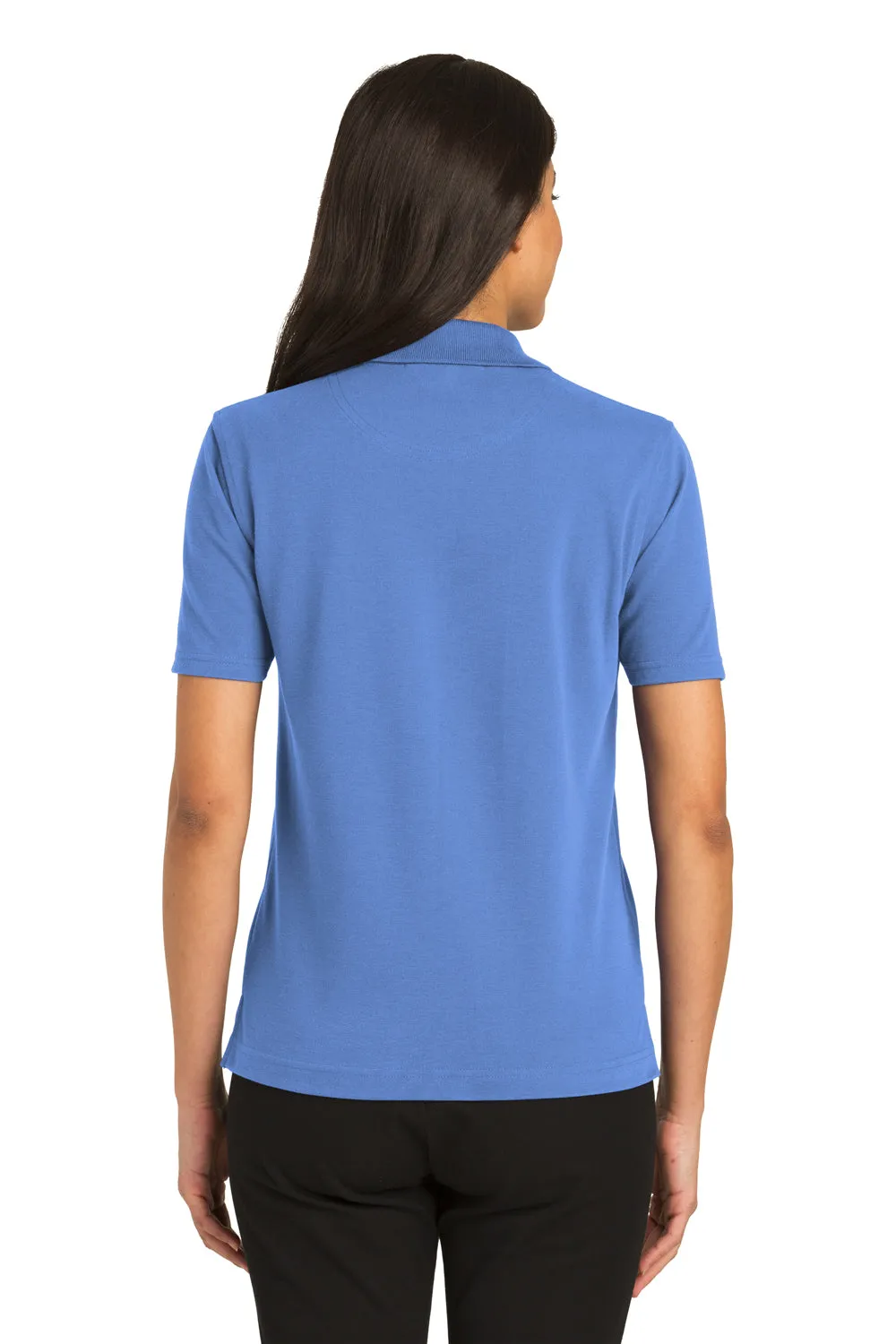 Port Authority Womens Rapid Dry Moisture Wicking Short Sleeve Polo Shirt - Riviera Blue - Closeout  Premium quality Clothing Port-Authority