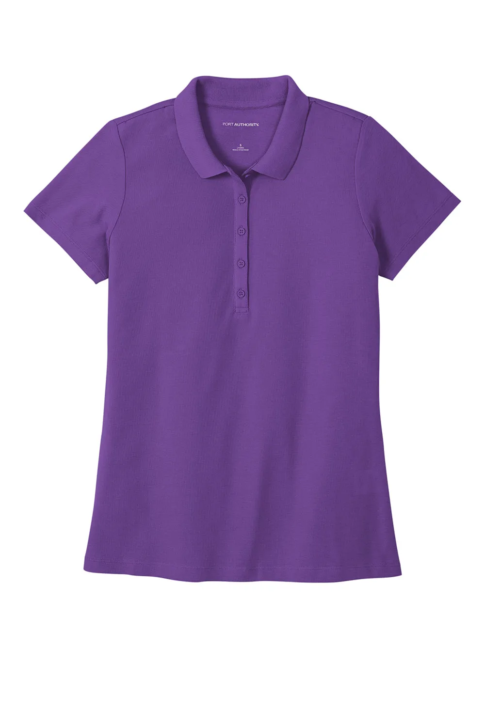 Port Authority Womens React SuperPro Snag Resistant Short Sleeve Polo Shirt - Purple  Premium quality Clothing Port-Authority
