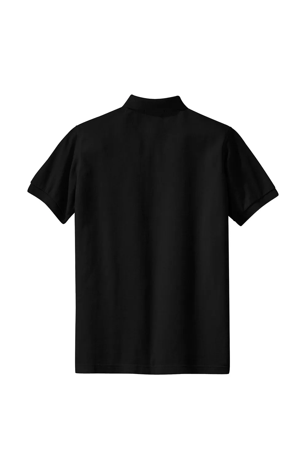 Port Authority Womens Shrink Resistant Short Sleeve Polo Shirt - Black  Premium quality Clothing Port-Authority