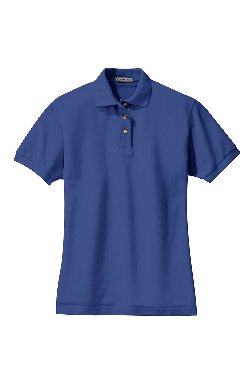 Port Authority Womens Shrink Resistant Short Sleeve Polo Shirt - Royal Blue  Premium quality Clothing Port-Authority
