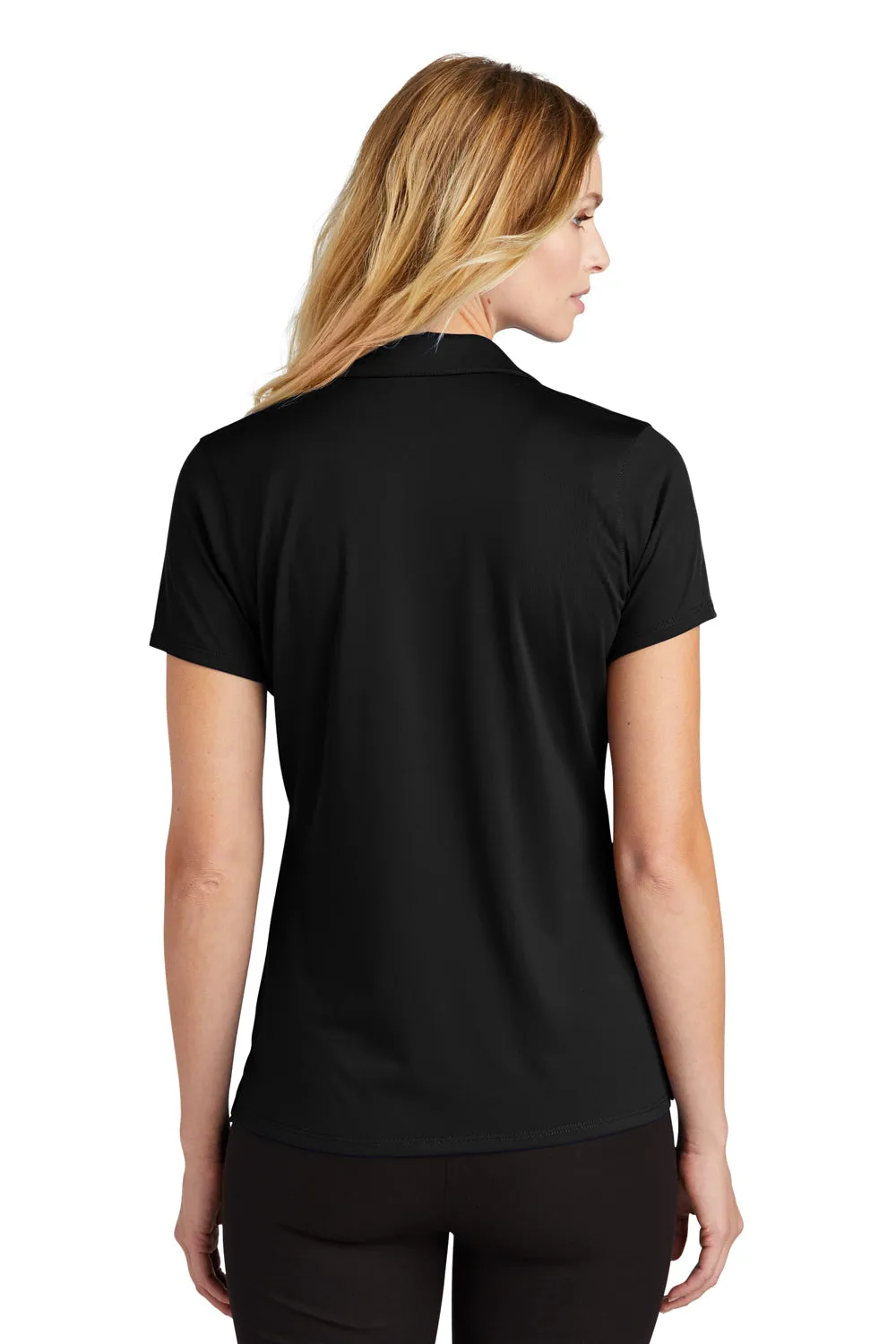 Port Authority Womens Staff Performance Moisture Wicking Short Sleeve Polo Shirt - Black  Premium quality Clothing Port-Authority