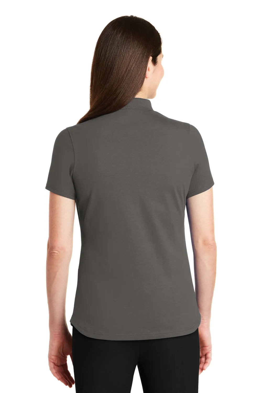 Port Authority Womens SuperPro Moisture Wicking Short Sleeve Polo Shirt - Sterling Grey - Closeout  Premium quality Clothing Port-Authority