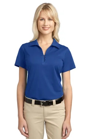Port Authority Womens Tech Moisture Wicking Short Sleeve Polo Shirt - Bright Royal Blue  Premium quality Clothing Port-Authority