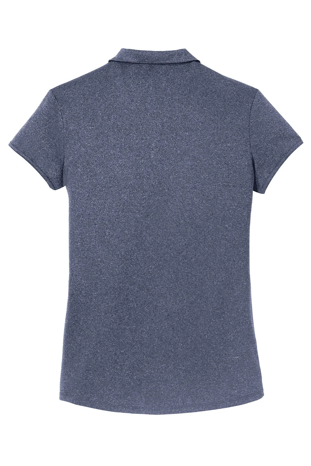 Port Authority Womens Trace Moisture Wicking Short Sleeve Polo Shirt - Heather True Navy Blue  Premium quality Clothing Port-Authority