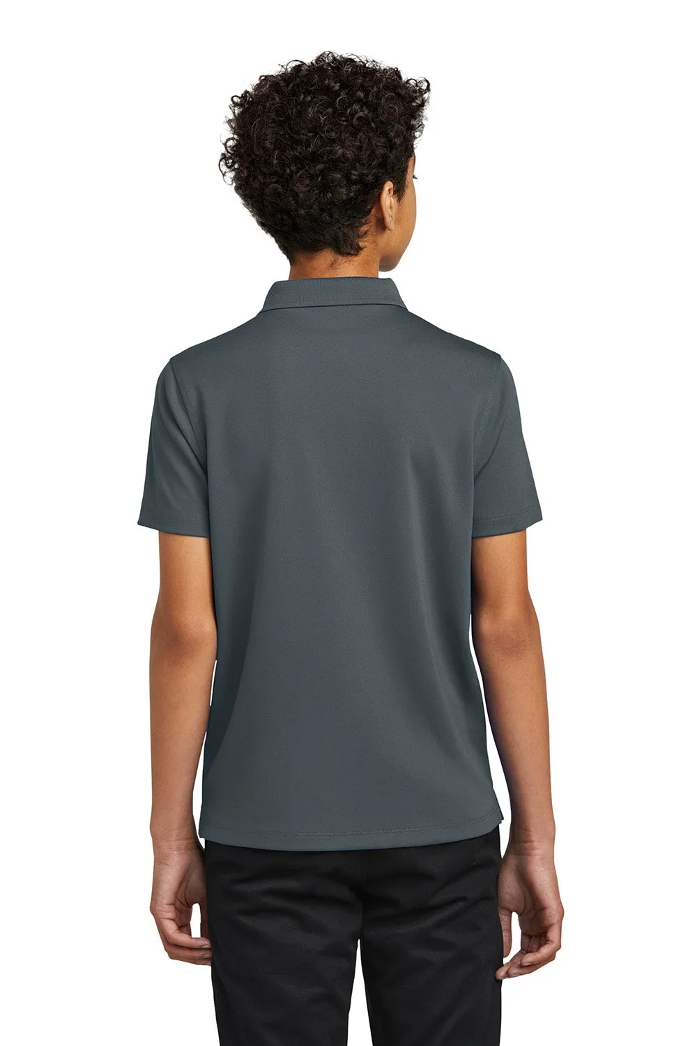 Port Authority Youth Dry Zone Moisture Wicking Short Sleeve Polo Shirt - Graphite Grey  Premium quality Clothing Port-Authority