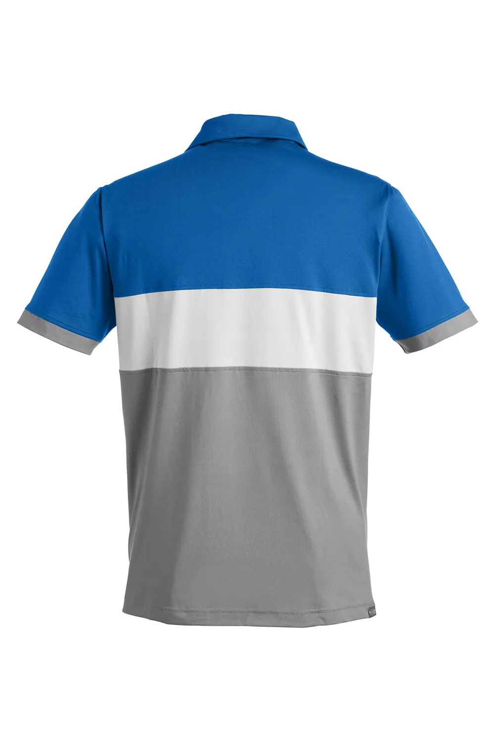 Puma Mens Cloudspun Highway Moisture Wicking Short Sleeve Polo Shirt - Bright Cobalt Blue  Choose your new Clothing Puma