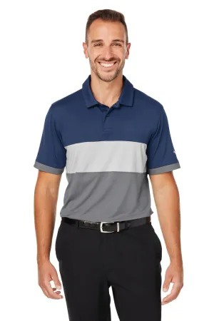 Puma Mens Cloudspun Highway Moisture Wicking Short Sleeve Polo Shirt - Navy Blue Blazer  Choose your new Clothing Puma
