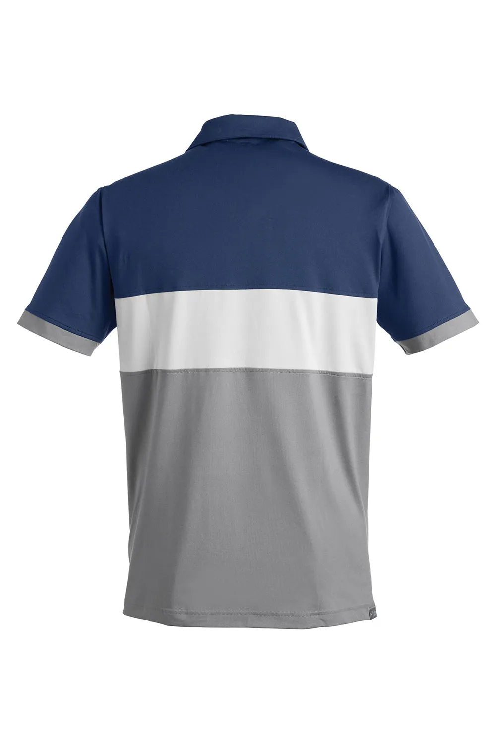 Puma Mens Cloudspun Highway Moisture Wicking Short Sleeve Polo Shirt - Navy Blue Blazer  Choose your new Clothing Puma
