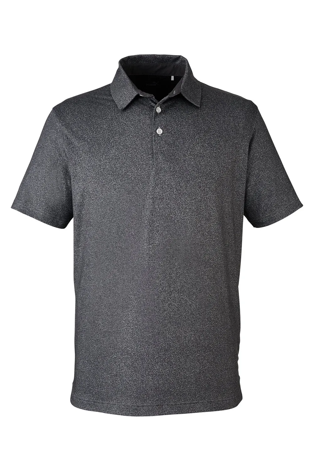 Puma Mens Cloudspun Primary Moisture Wicking Short Sleeve Polo Shirt - Black  Choose your new Clothing Puma