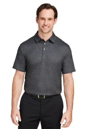 Puma Mens Cloudspun Primary Moisture Wicking Short Sleeve Polo Shirt - Black  Choose your new Clothing Puma