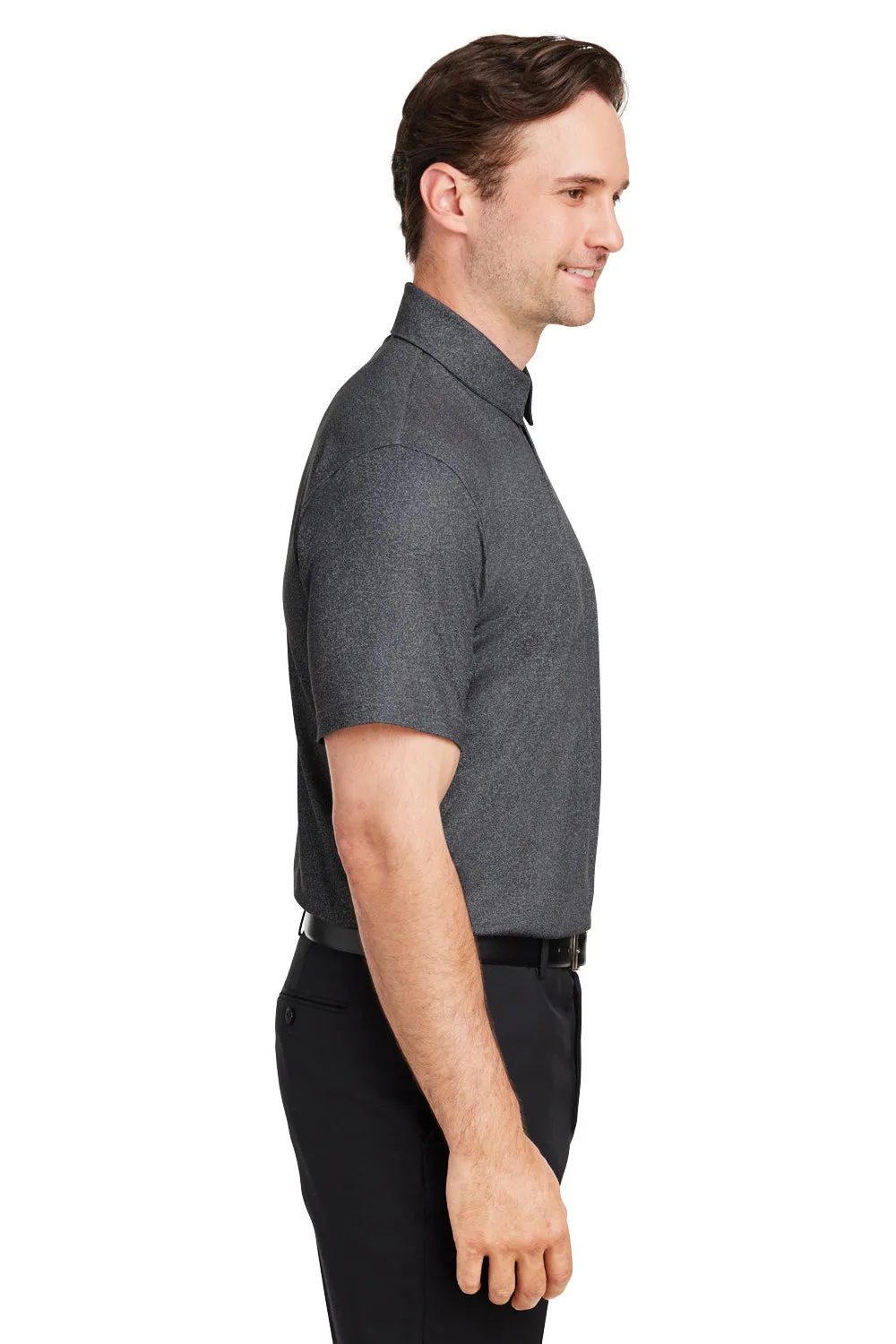 Puma Mens Cloudspun Primary Moisture Wicking Short Sleeve Polo Shirt - Black  Choose your new Clothing Puma