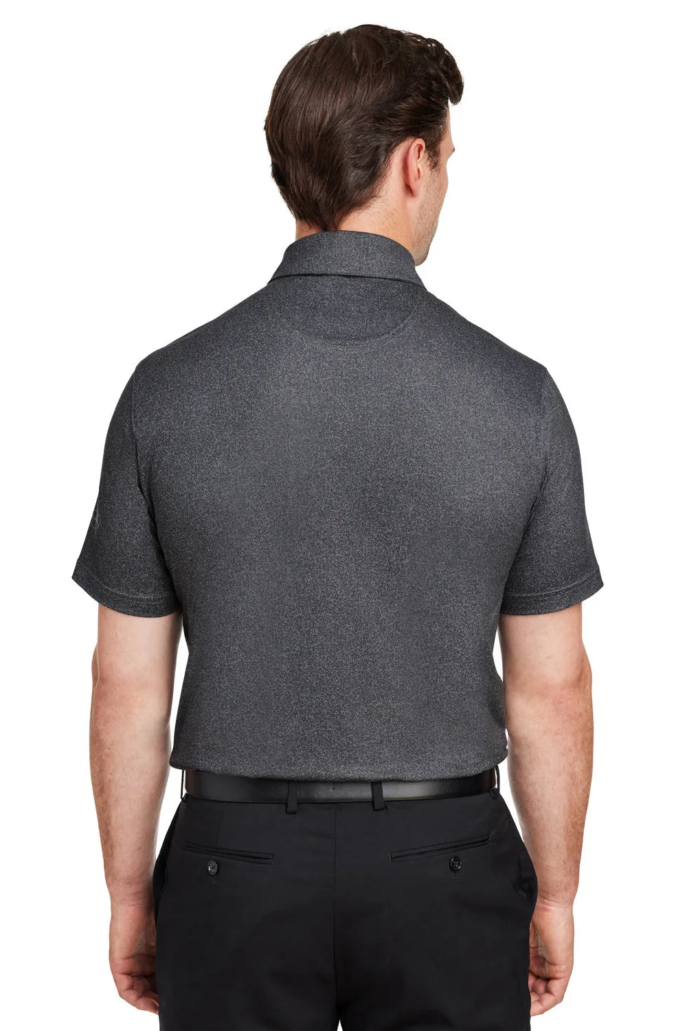 Puma Mens Cloudspun Primary Moisture Wicking Short Sleeve Polo Shirt - Black  Choose your new Clothing Puma