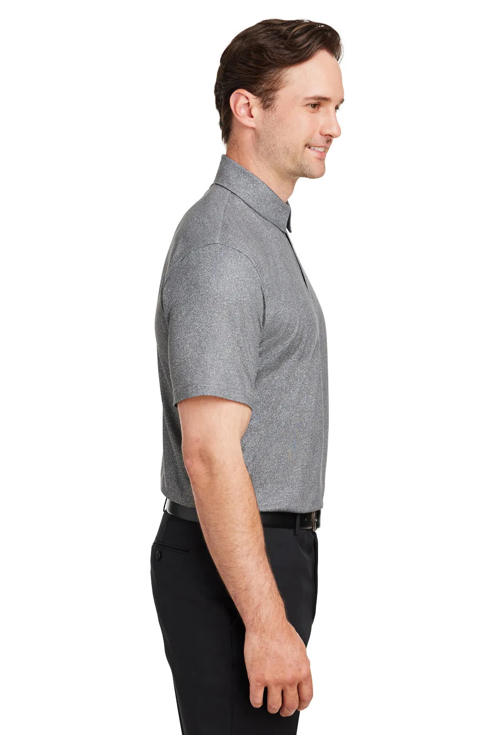 Puma Mens Cloudspun Primary Moisture Wicking Short Sleeve Polo Shirt - High Rise Grey  Choose your new Clothing Puma