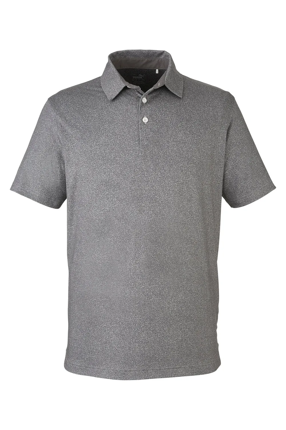 Puma Mens Cloudspun Primary Moisture Wicking Short Sleeve Polo Shirt - High Rise Grey  Choose your new Clothing Puma