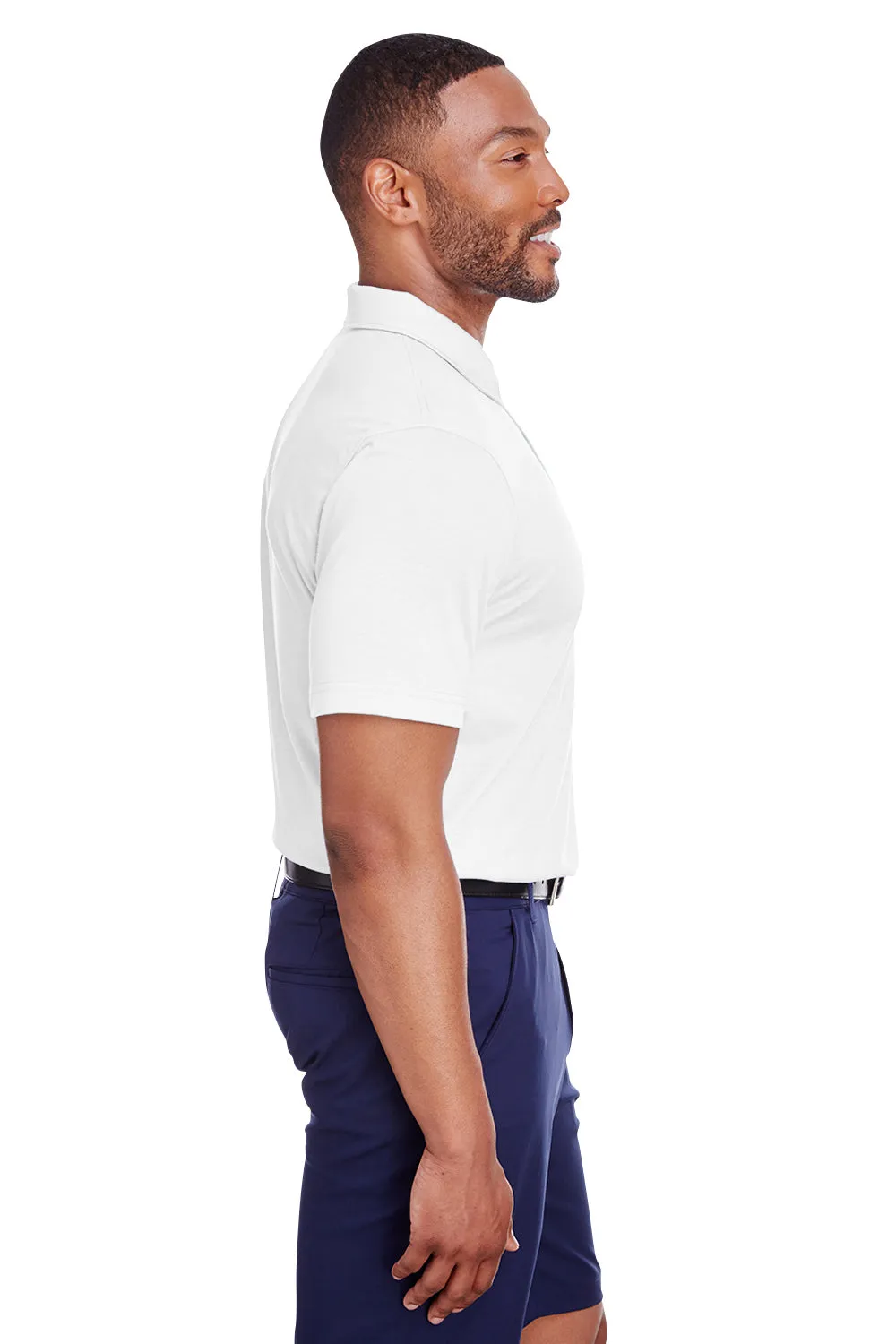 Puma Mens Fusion Performance Moisture Wicking Short Sleeve Polo Shirt - Bright White  Choose your new Clothing Puma