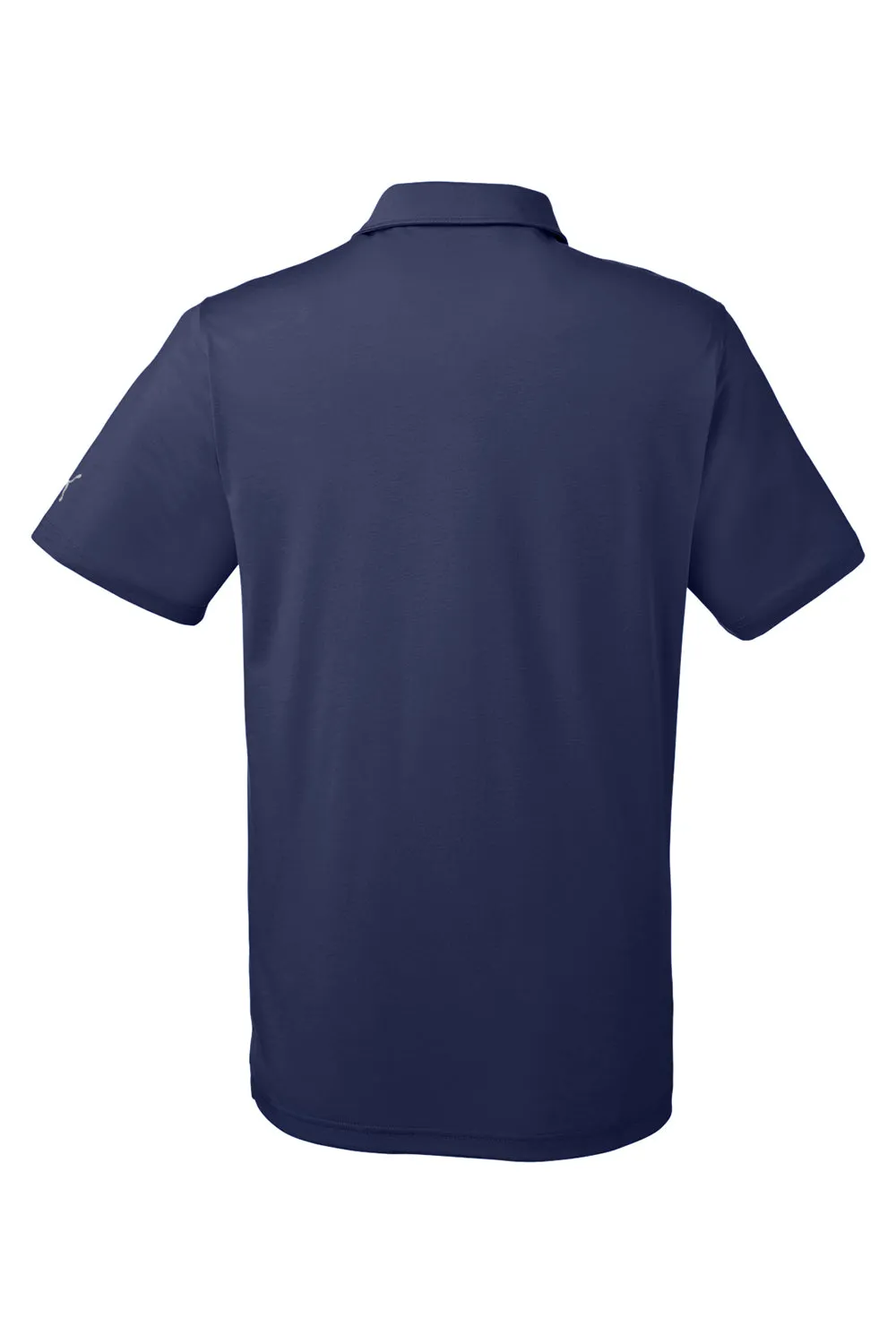 Puma Mens Fusion Performance Moisture Wicking Short Sleeve Polo Shirt - Peacoat Blue  Choose your new Clothing Puma