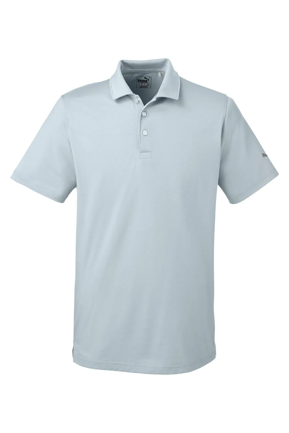 Puma Mens Fusion Performance Moisture Wicking Short Sleeve Polo Shirt - Quarry Grey  Choose your new Clothing Puma