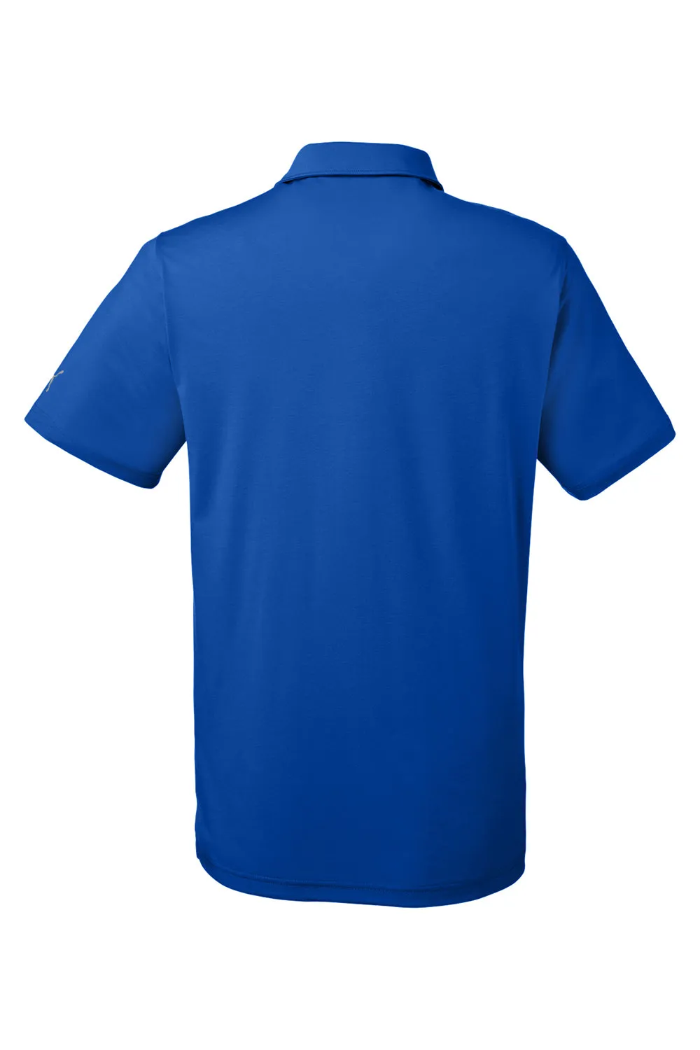 Puma Mens Fusion Performance Moisture Wicking Short Sleeve Polo Shirt - Surf The Web Blue  Choose your new Clothing Puma
