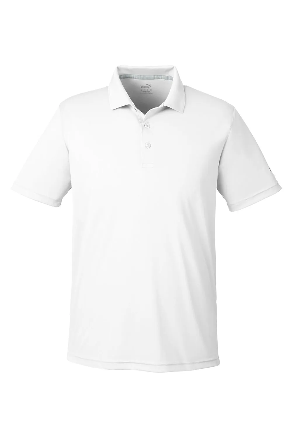 Puma Mens Gamer Moisture Wicking Short Sleeve Polo Shirt - Bright White - Closeout  Choose your new Clothing Puma