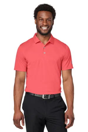 Puma Mens Gamer Moisture Wicking Short Sleeve Polo Shirt - Hot Coral - Closeout  Choose your new Clothing Puma