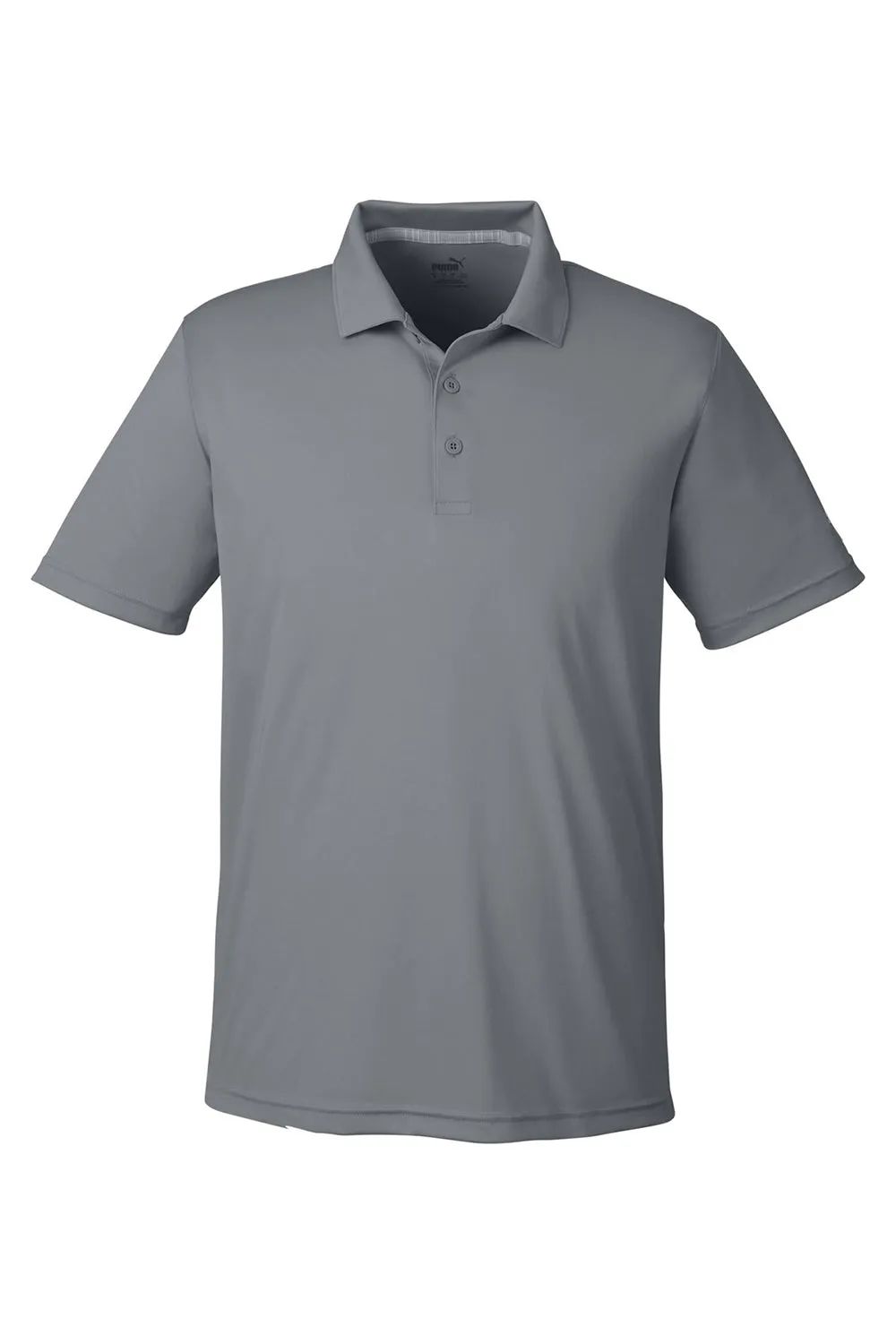 Puma Mens Gamer Moisture Wicking Short Sleeve Polo Shirt - Quiet Shade Grey - Closeout  Choose your new Clothing Puma